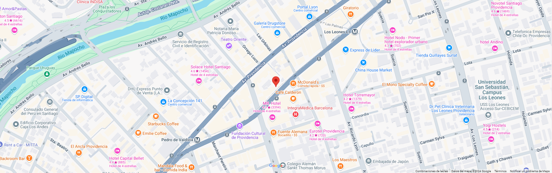 Av. Nueva Providencia 2058, Providencia